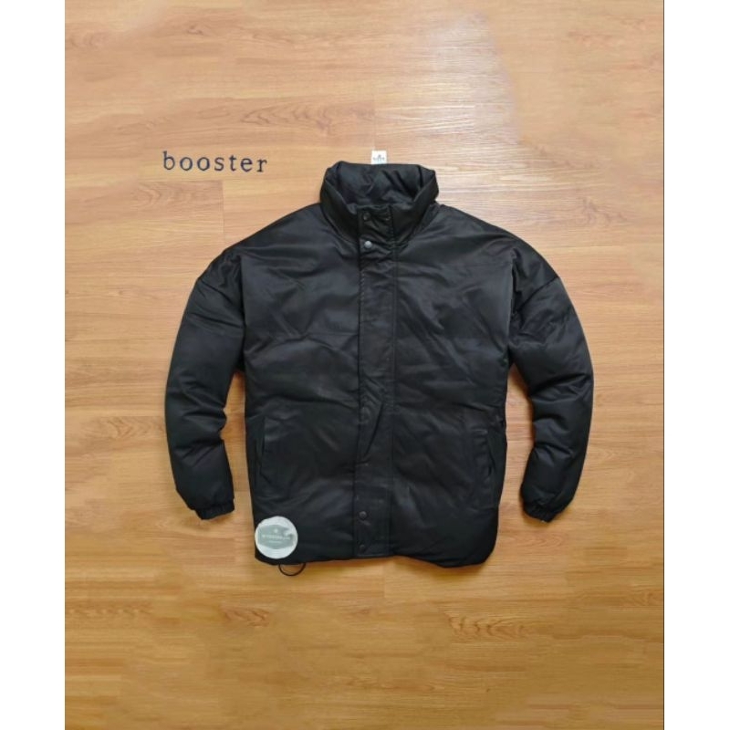 Booster boxy crop puffer jacket
