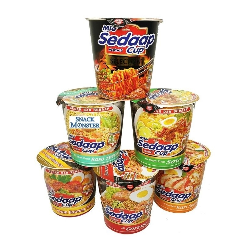 Mie sedap cup kari goreng mie sedap