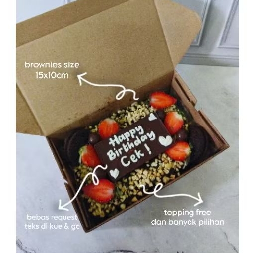 

Brownies Topping Mini Size