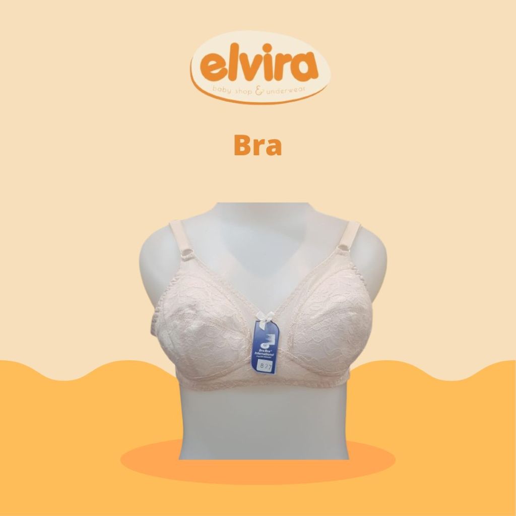 Bra International motif renda bunga