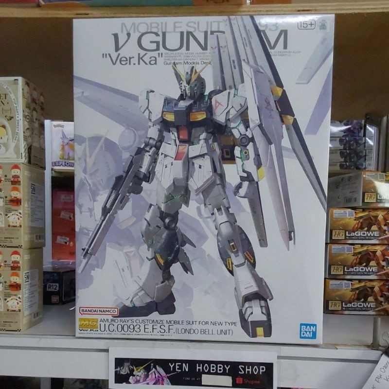 GUNDAM MG RX-93  V GUNDAM VER.KA 55454/78604 [ORIGINAL BANDAI]