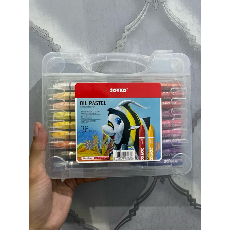 

Crayon Titi Joyko 36 Warna Oil Pastel Krayon Minyak