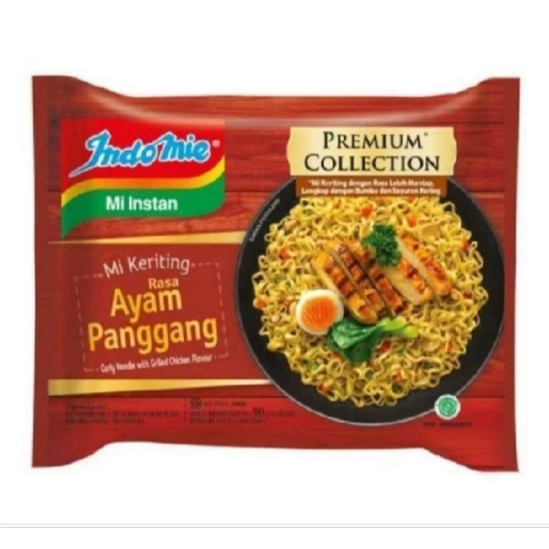 

Indomie keriting ayam panggang