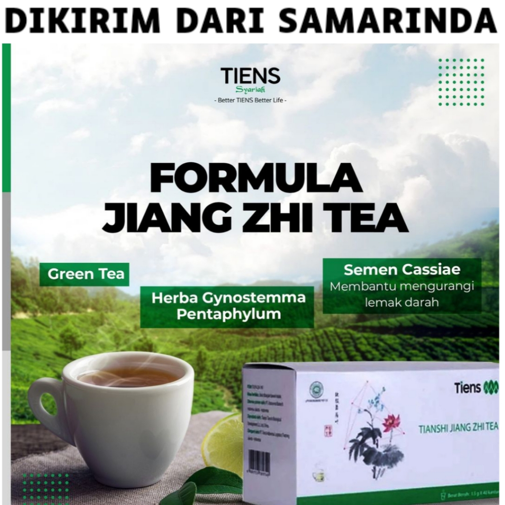 Tiens Samarinda | Teh Tiens Pelangsing Badan | TEH PELANGSING DETOKS  DIET | Jiang Zhi Tea
