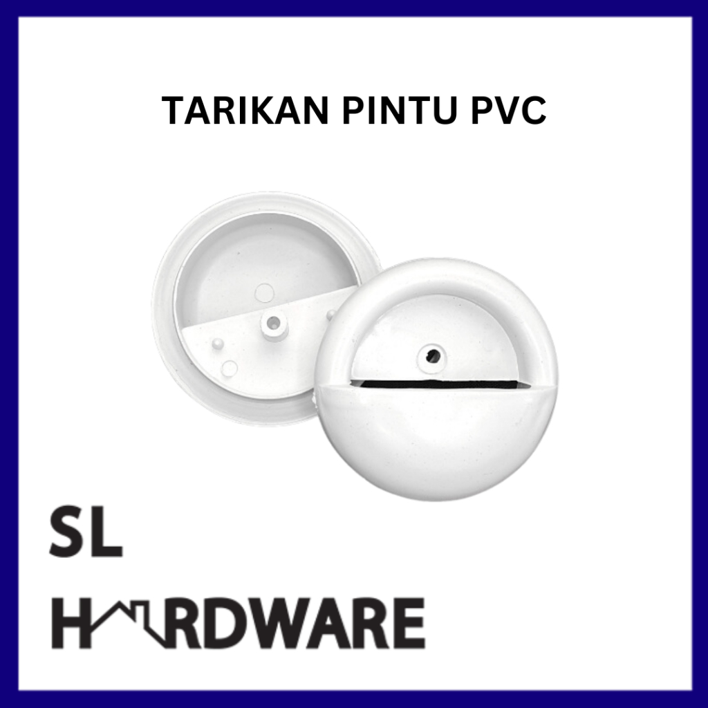 Gagang Tarikan Handle Pintu Kamar Mandi Plastik PVC Berkualitas