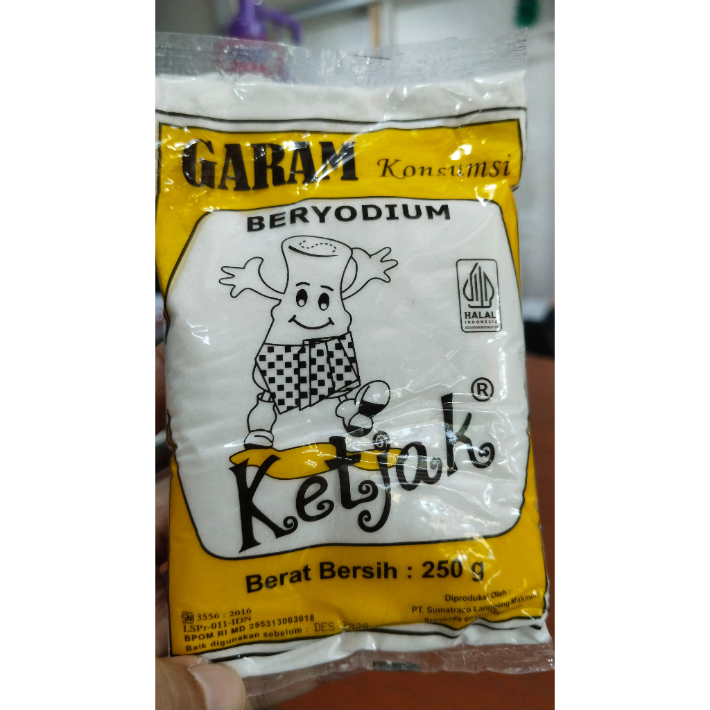 

GROSIR GARAM DAPUR BERYODIUM/GARAM MEJA HARGA GROSIR