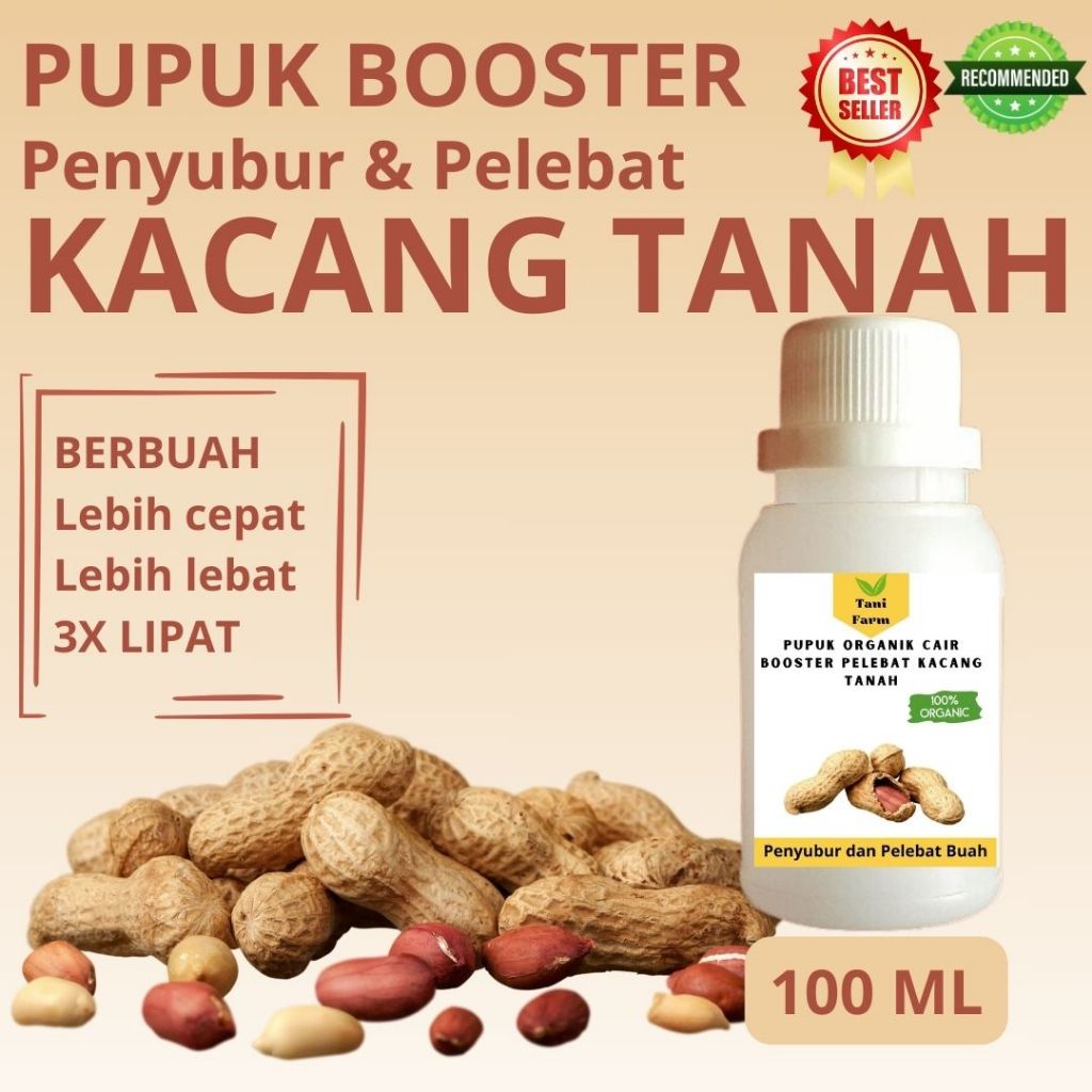 Pupuk Organik Cair / Pupuk Kacang Tanah / Pupuk Pelebat Kacang Tanah / Pupuk Booster Kacang Tanah