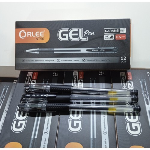 

SELUSIN PULPEN GEL ORLEE NT50 BULPEN SERBAGUNA 0,5mm