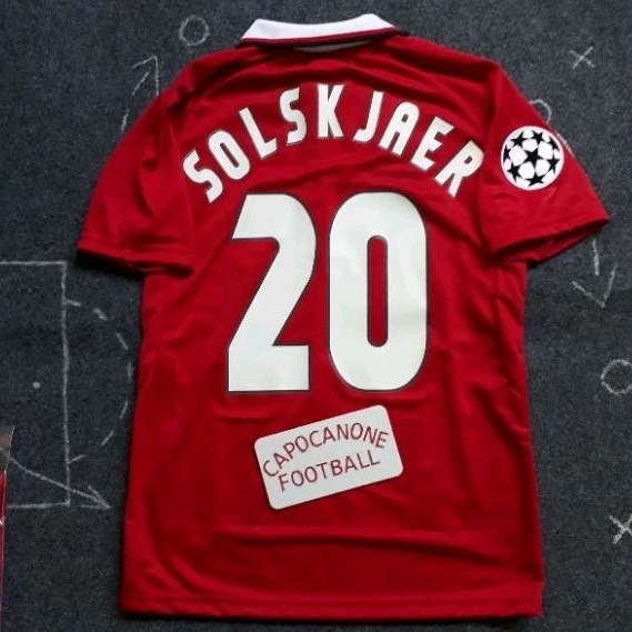 JERSEY ManCHESTER UNITED RETRO 1999 2000 Emyu Ucl 99 00 Final full 1998 98 1997 97 2001 01 Skena Blo