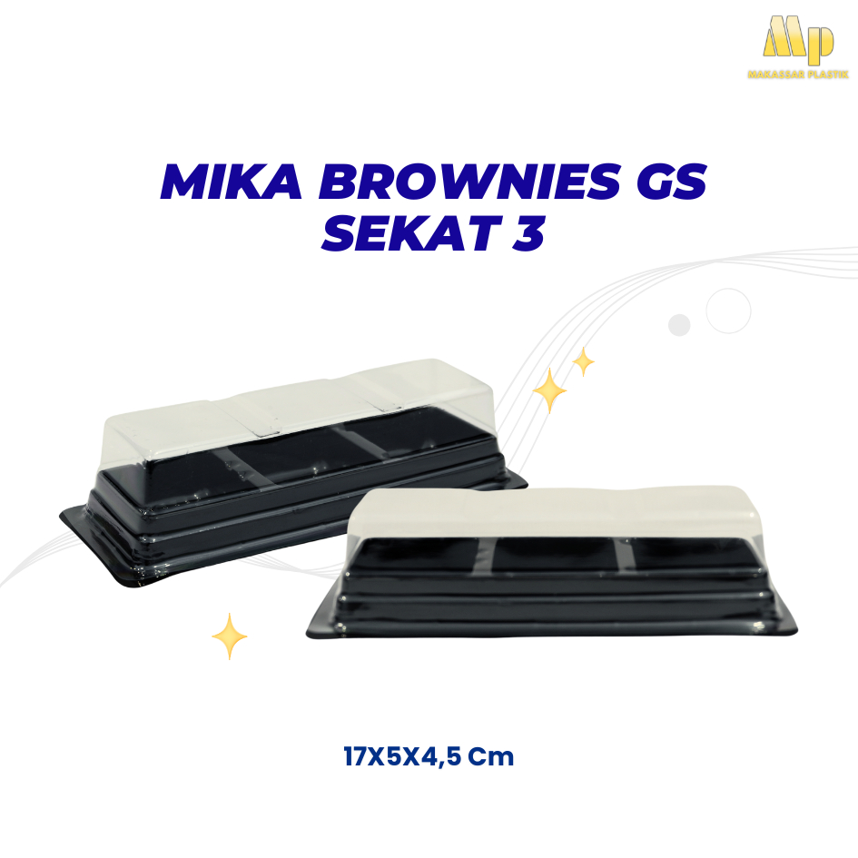 MIKA BROWNIES GS SEKAT 3 / MIKA MOCHI SEKAT / MIKA BROWNIES @25 PCS