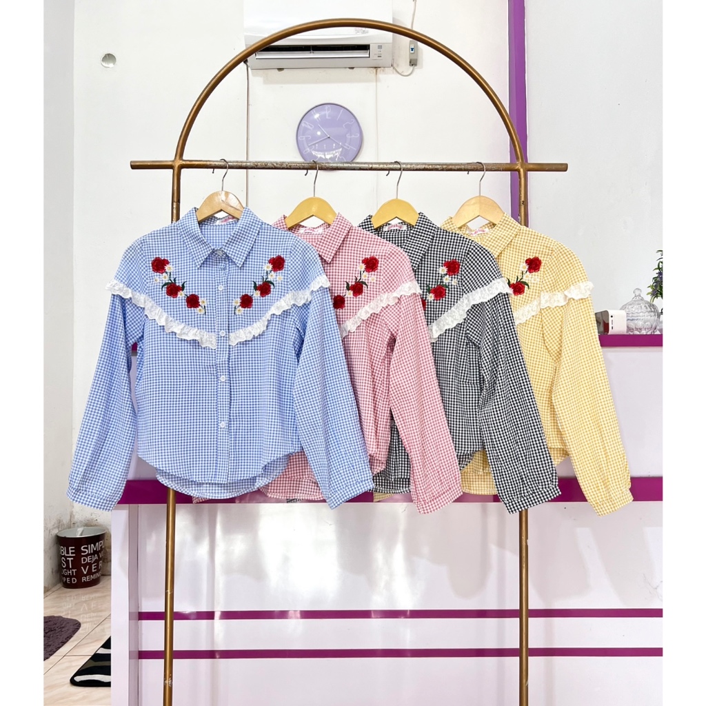 BLOUSE  BORDIR IMPORT