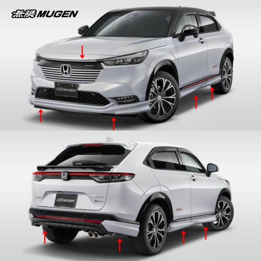 BODYKIT HONDA HRV MUGEN 2022 - ABS