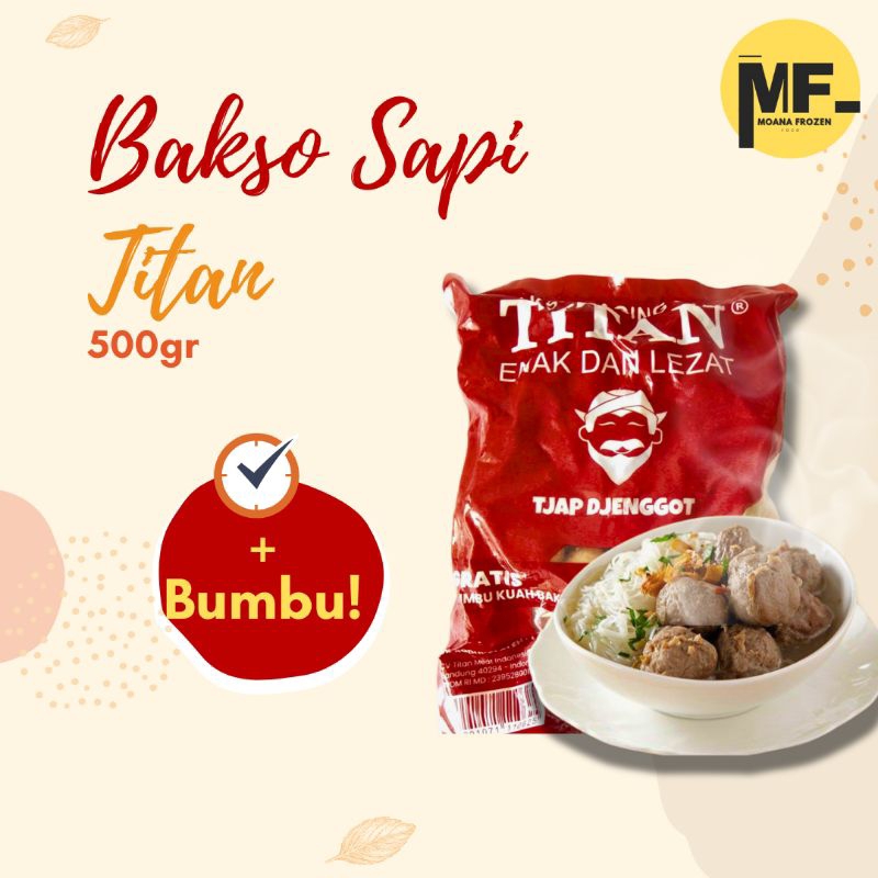 

Bakso Sapi - Titan 500gr