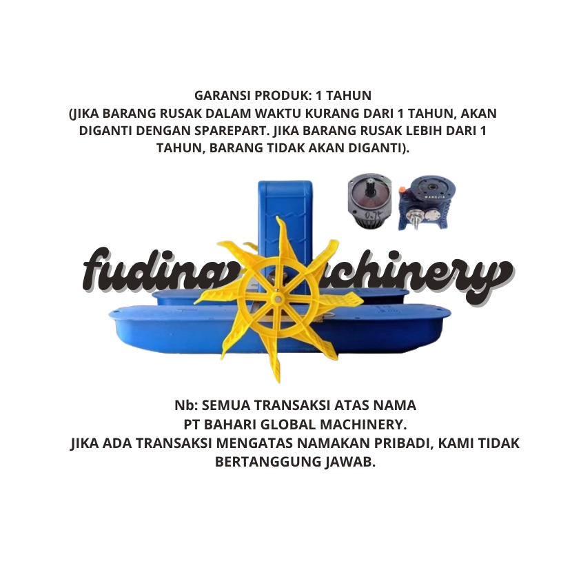 Kincir Tambak fuding 1HP/1PH