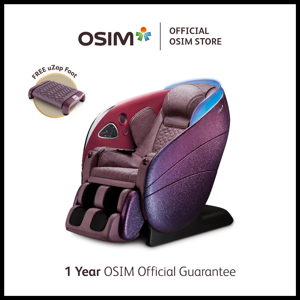 OSIM uDream Purple - Well-being Massage Chair / Kursi Pijat