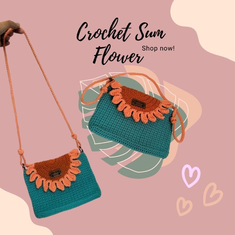 Crochet Sun Flower
