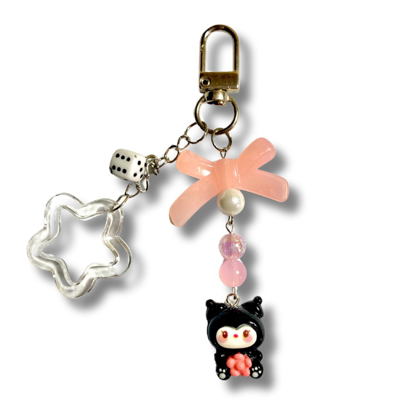 Ganci Kuromi / Kuromi Keychain / Bag Charm Kuromi