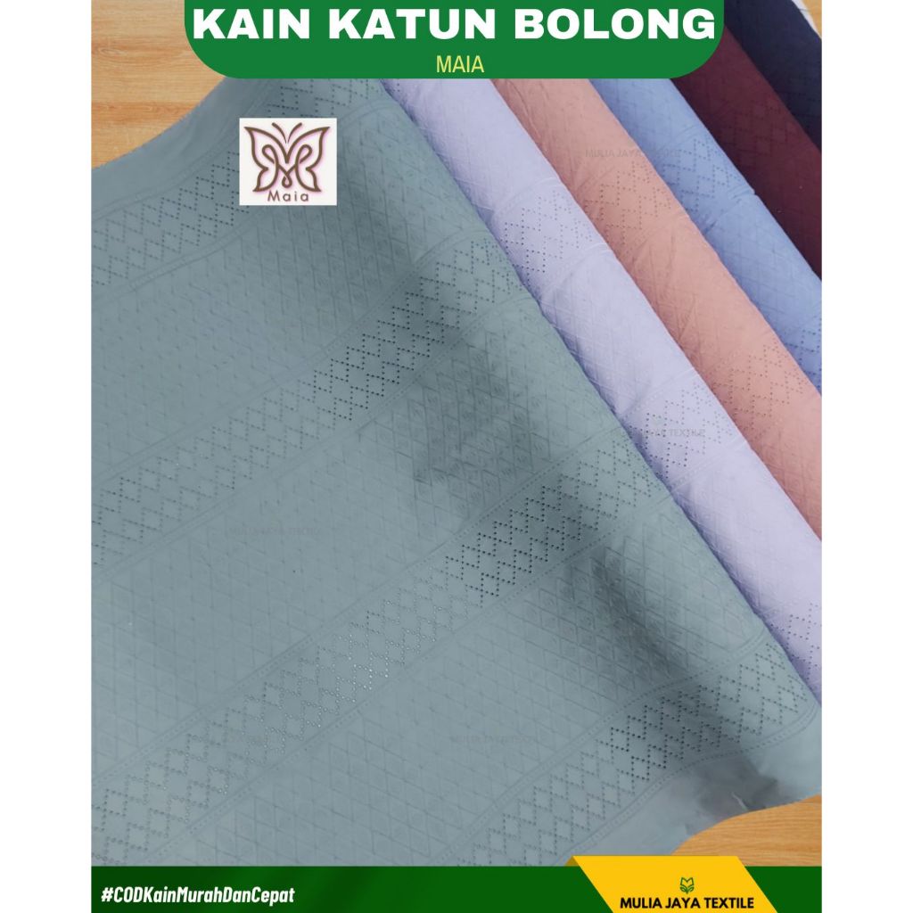 Kain Katun Bolong Meteran Premium KLM