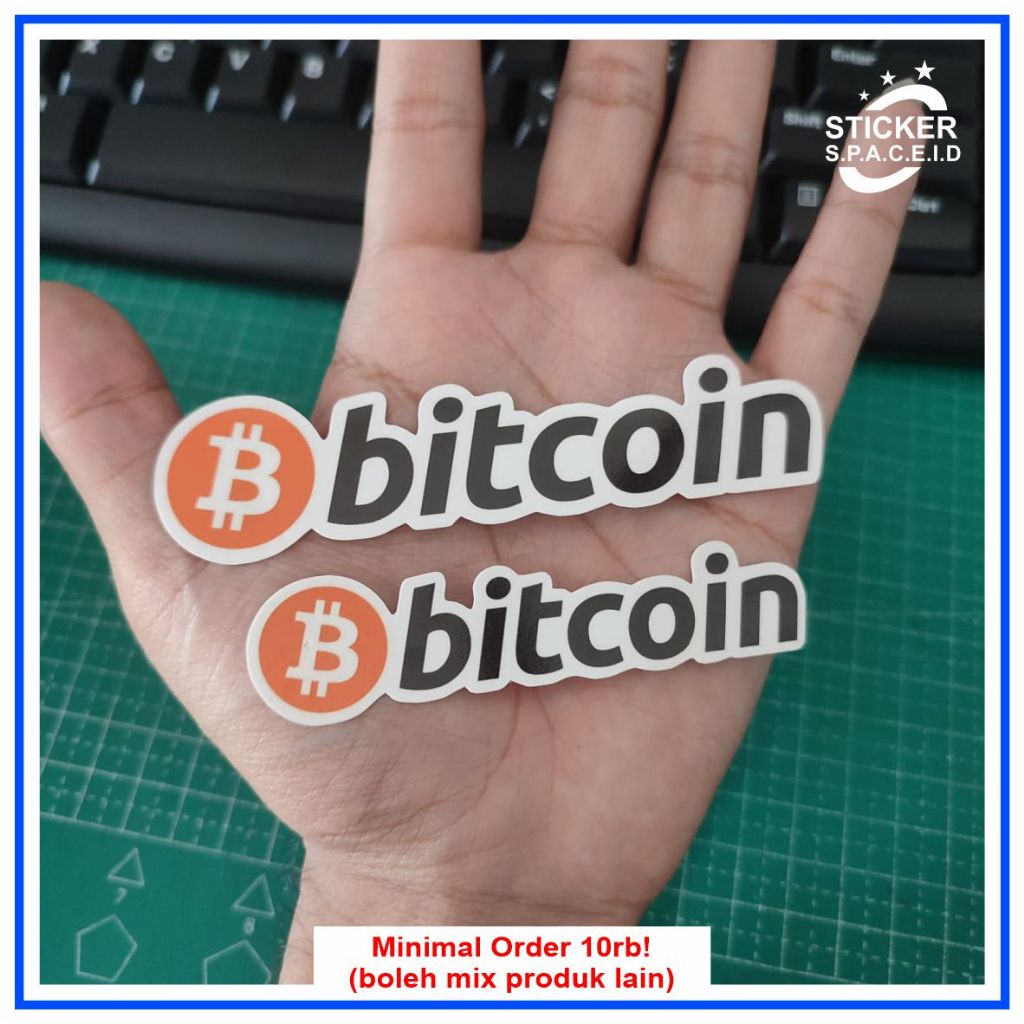 

STICKER BITCOIN DIECUT PRINTING