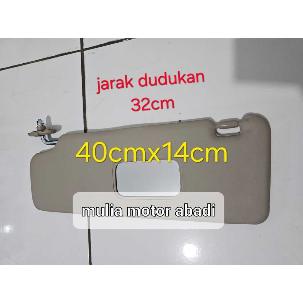 Sun visor Innova Fortuner Brio Mobilio modif original KIRI