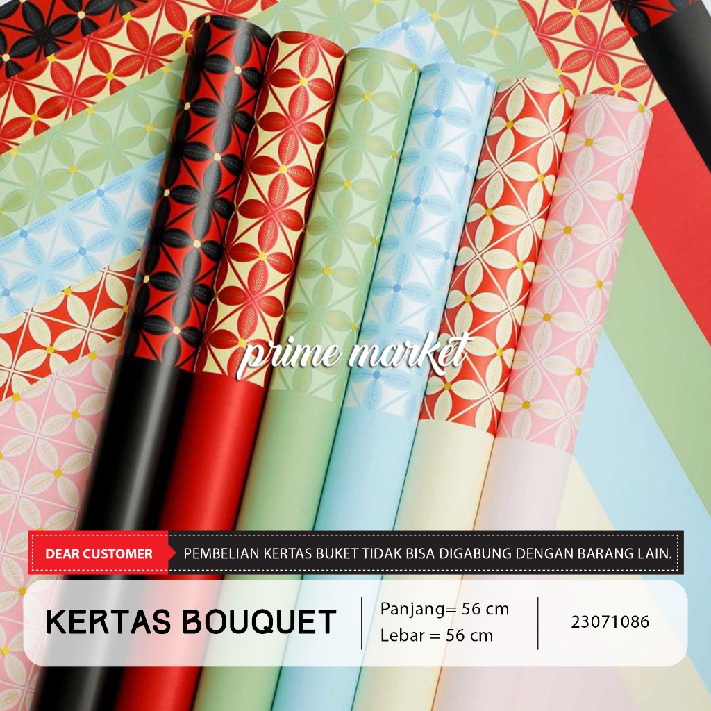 

Kertas Buket Bunga Kertas Cellophane Buket Kertas Bucket Kertas Wrapping Buket (23071086)