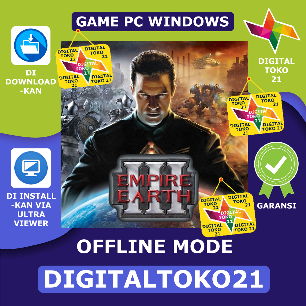 [Diinstallkan] Empire Earth 3 Empire Earth III Full Version Game Windows Full Tested PC Komputer Lap