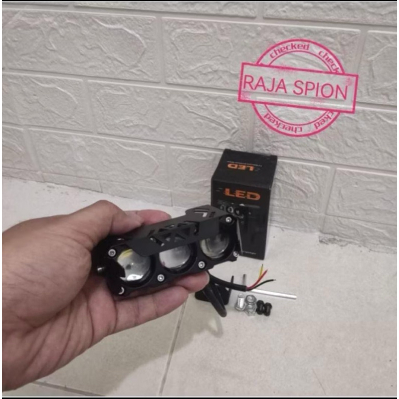 Lampu tembak SQL motor/mobil 12 volt/24 volt