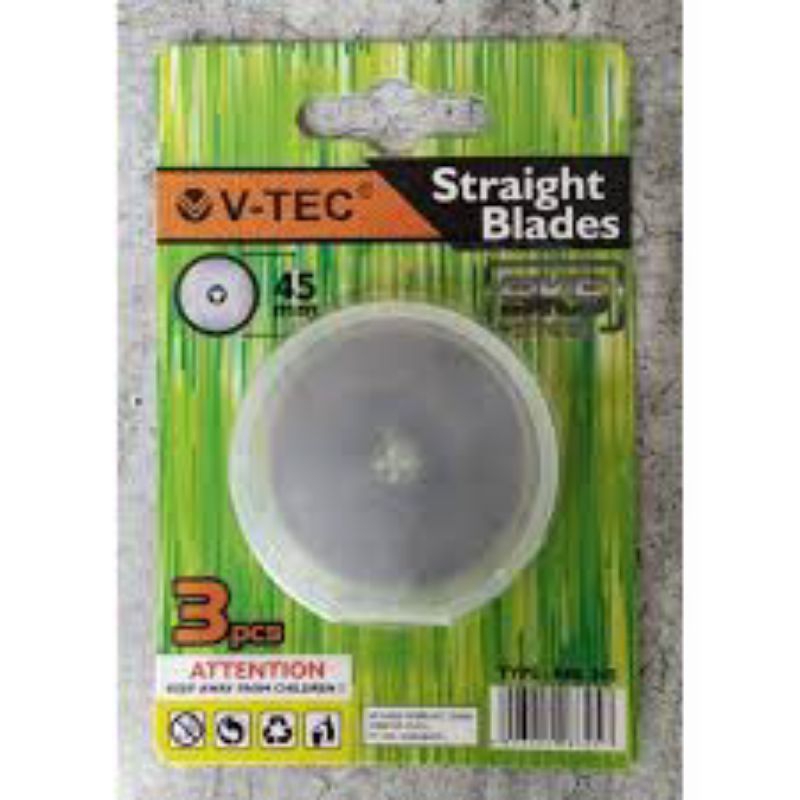 

V-TEC Straight Blades 45mm Type RBL 345