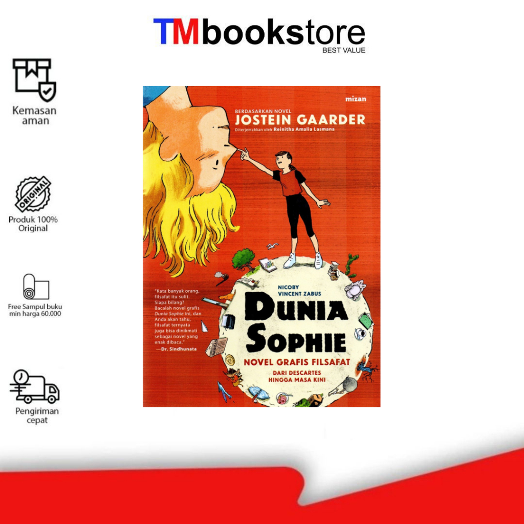 DUNIA SOPHIE, NOVEL GRAFIS FILSAFAT (BUKU II)