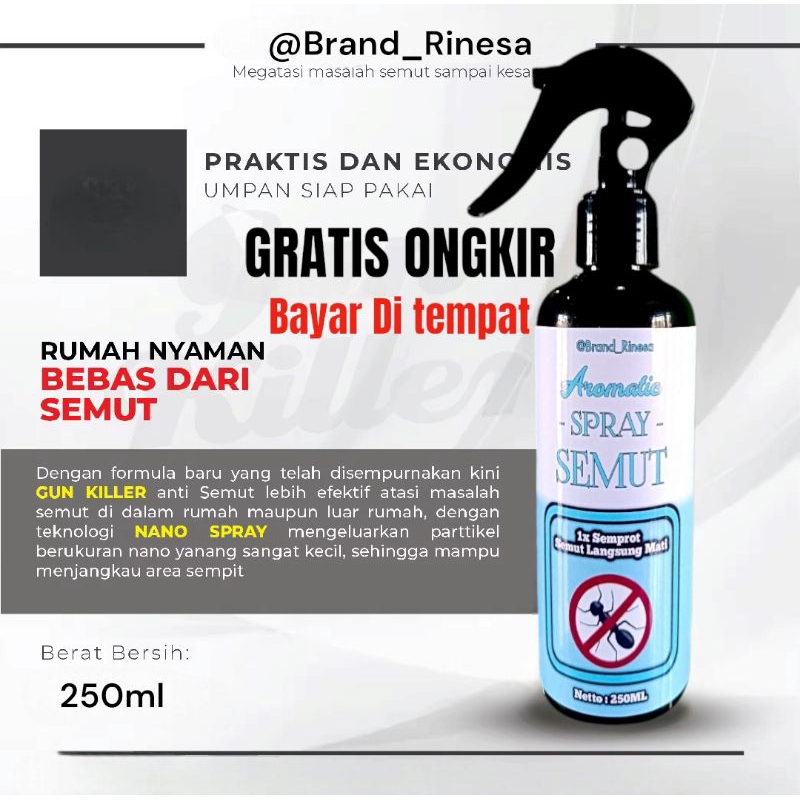 BEST SELLER PEMBASMI SEMUT SPRAY PENGUSIR SEMUT ANTI SEMUT