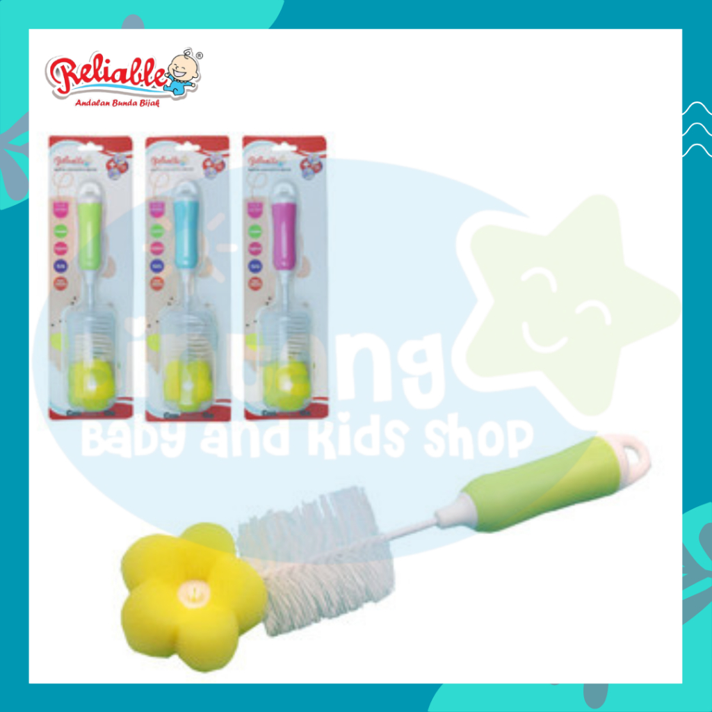 Reliable - Sikat Botol Susu Gemini Bayi {7803}