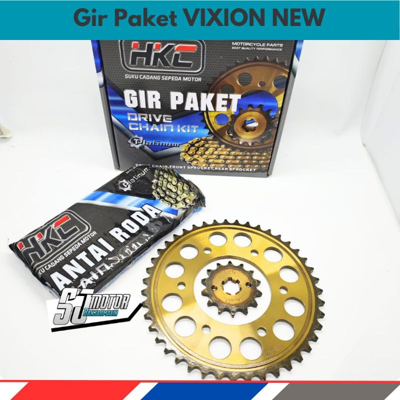 Gir Paket Gir Set HKC Vixion New NVA NVL