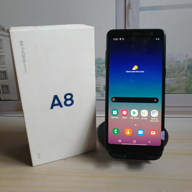 Samsung A8 2018 4/32 mulus second original
