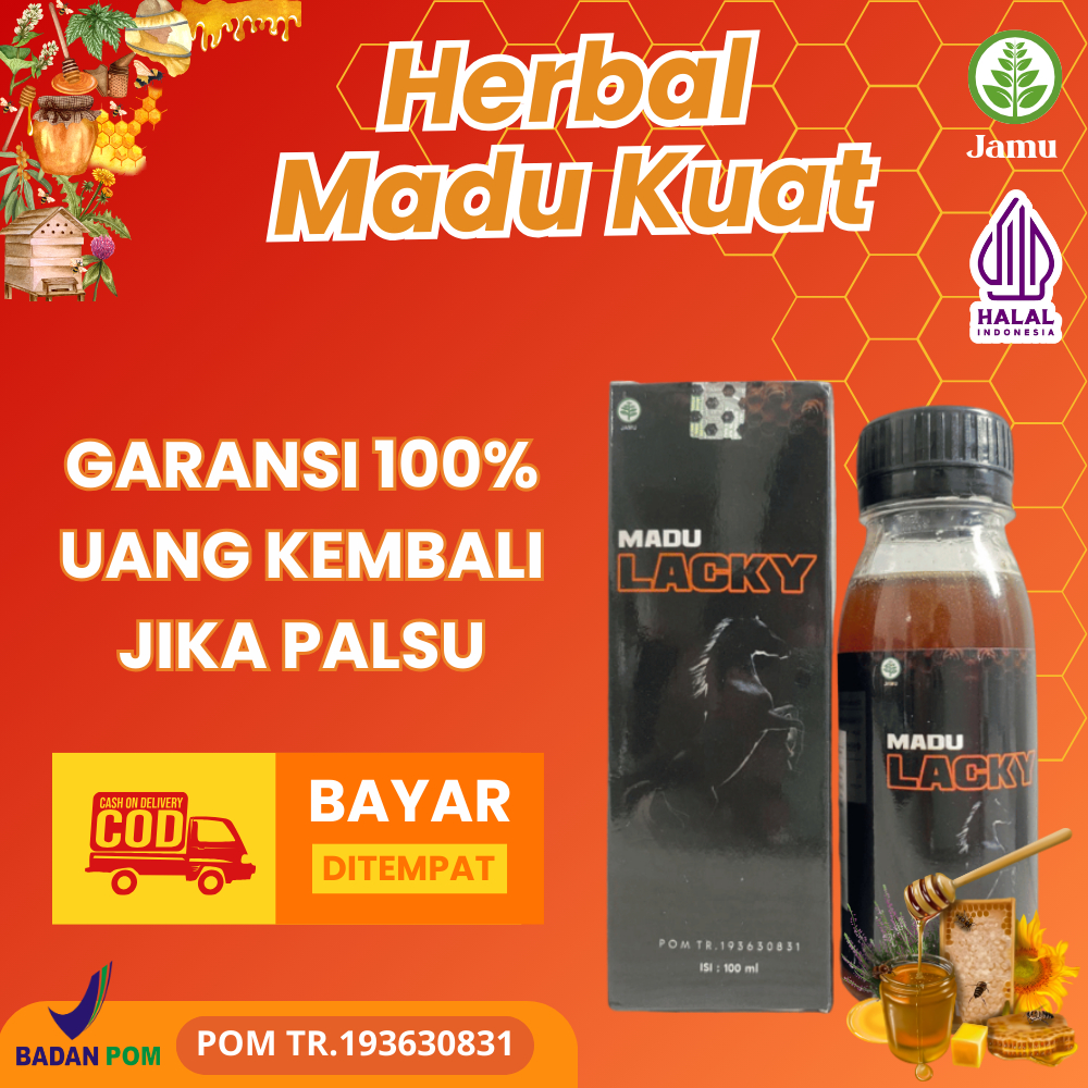 

Madu Asli Tradisional Penambah Stamina Pria Kuat Tahan Lama Di Ranjang (BPOM & HALAL)