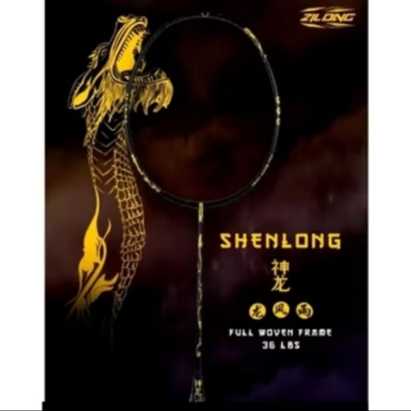 RAKET BADMINTON ZILONG SHENLONG 36LBS ORIGINAL