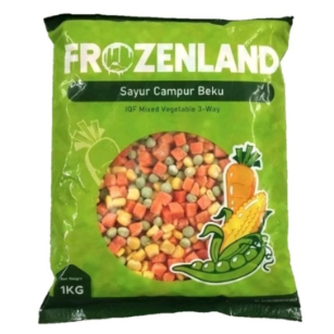 

Frozenland Mix Vegetable Vege 1 KG Sayur Campur Beku