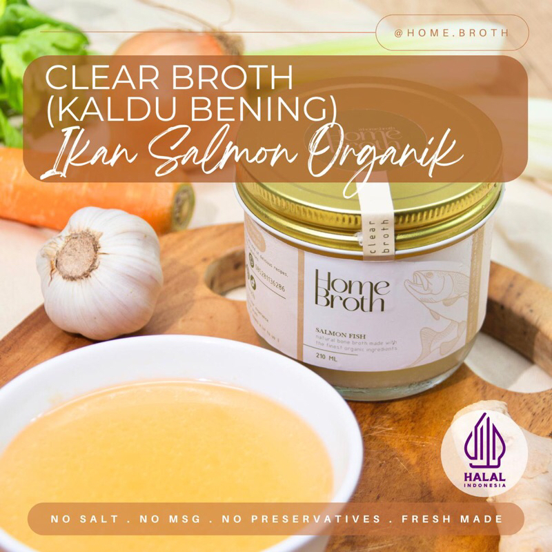

(Clear) Homebroth Premium Organic Salmon Bone Broth