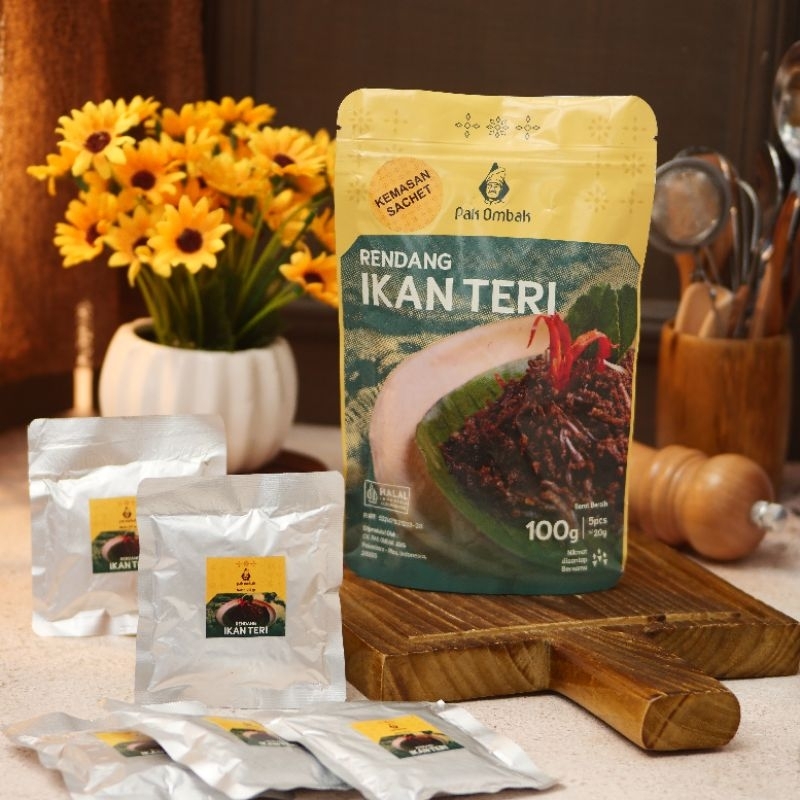 

rendang teri sachet 100 gr