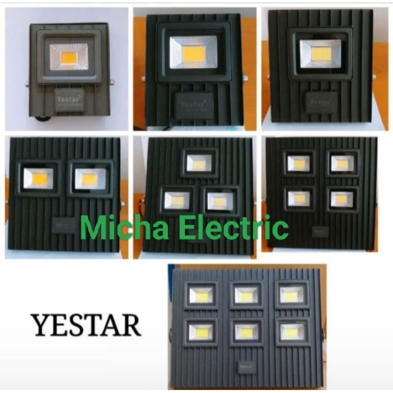 Yestar Lampu Tembak Sorot COB 20W/30W/50W/100W Waterproof