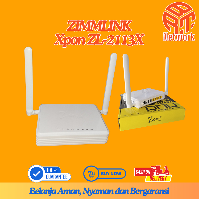 ZIMMLINK XPON ONU ZL-2113X EPON & GPON