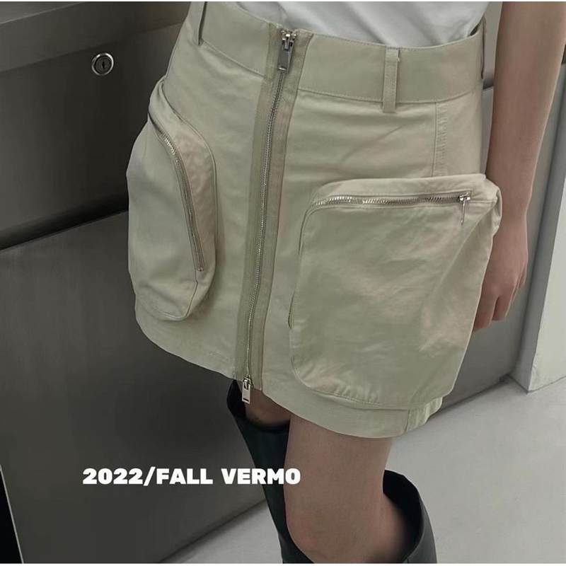 READYSTOCK HELLOSHOP RK2 - Cargo Skirt Import Bangkok Bkk