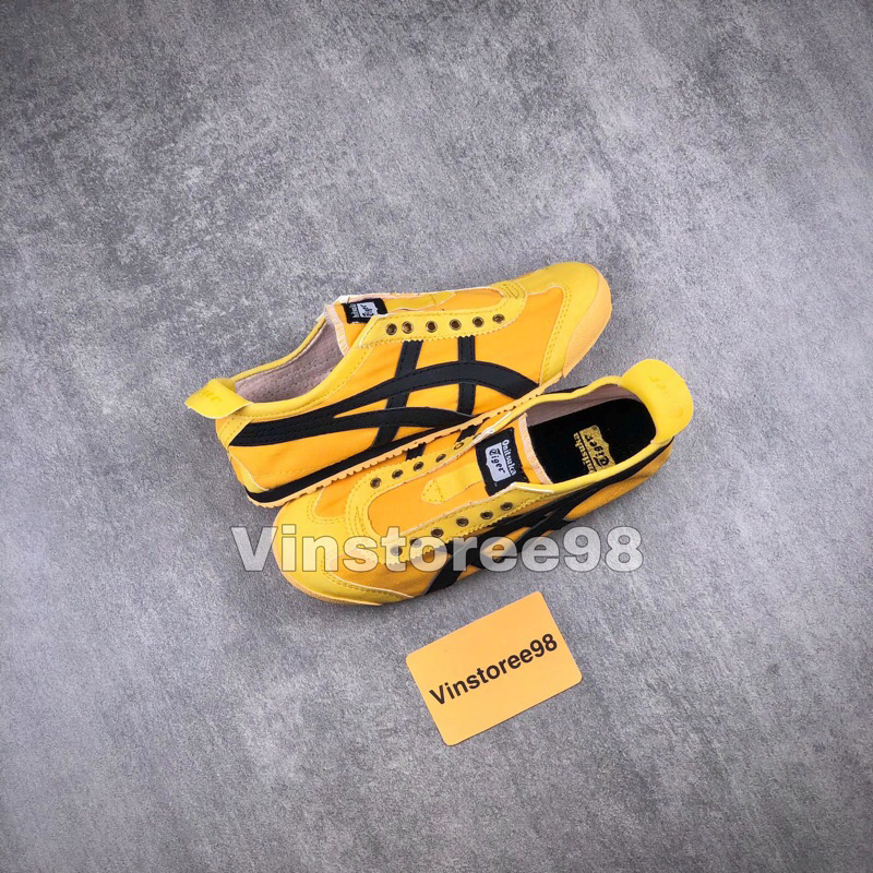 Sepatu Slip On Onitsuka Kill Bill / Yellow Black