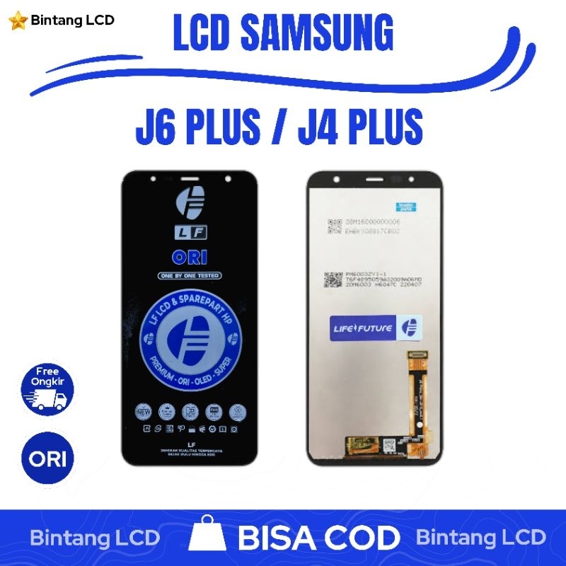 [COD] LCD Samsung J6 Plus / J4 Plus Original Fullset Touchscreen Life future Best Seller Termurah