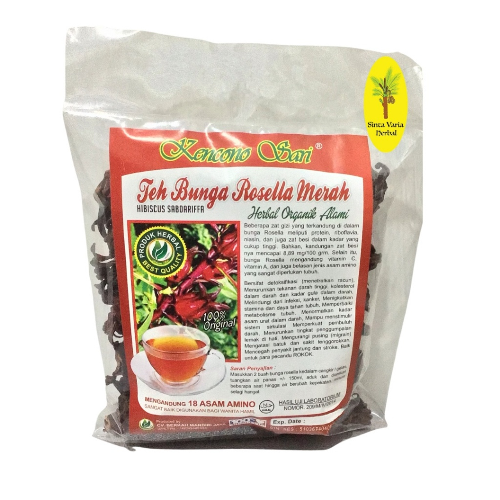 

Teh Bunga Rosella, Teh Rosela, Teh Herbal ASLI