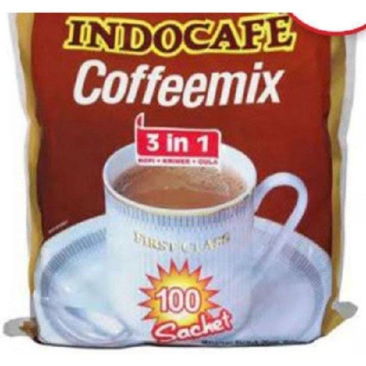 

KOPI INDOCAFE COFFEMIX PAKET 10 SACHET /1 RENCENG