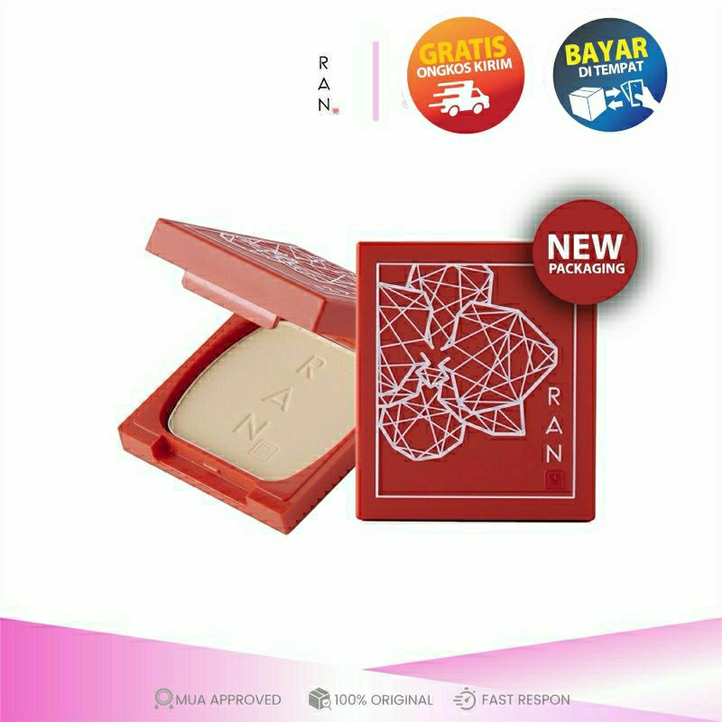 RAN COSMETIC ANTI POLUTION BEDAK ORI RESMI COMPACT TWC WATERPROOF ANTI LONGSOR