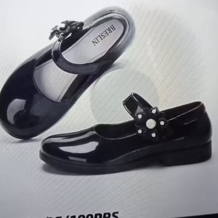 MAM 642 D BRESLIN / SEPATU KARET PLAT SHOES PEREMPUAN TANGGUNG TK SD SMP BAHAN MENGKILAP ATAU JELLY