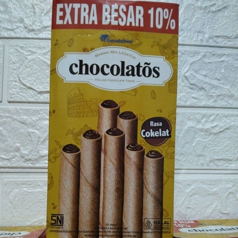 

CHOKLATOS COKLAT Extra Besar isi 24/ ktk