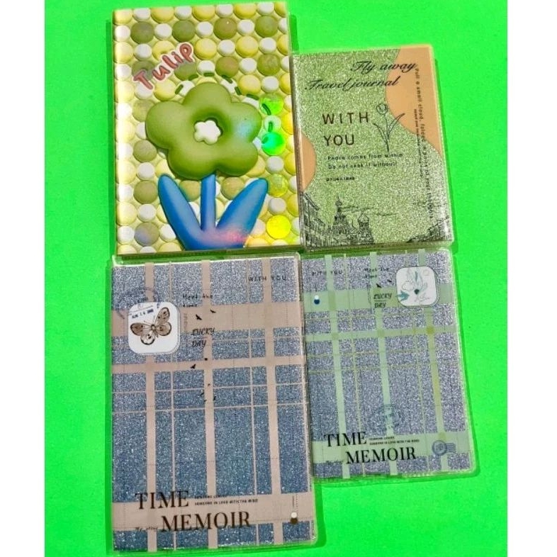 

NOTEBOOK COVER GLITER A7/A6
