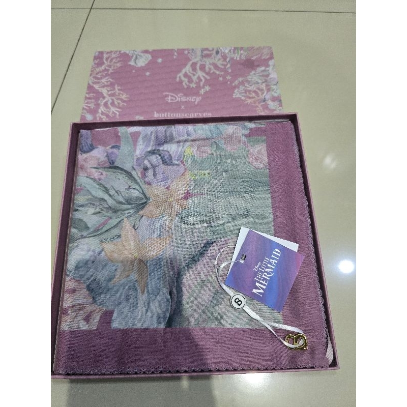 Little mermaid sorbet Buttonscarves